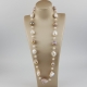 Collana perle barocche multicolor