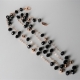 Collana, agata nera