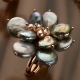 Anello perle acqua dolce