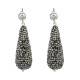 Orecchini goccia marcasite e zirconi