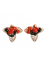 orecchini corallo rosso