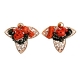 orecchini corallo rosso