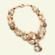 Collier perle coltivate, quarzi- 
