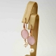 orecchini quarzo rosa perle coltivate-argento