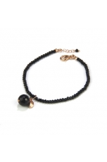 Bracciale agata nera