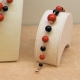Bracciale pasta corallo rosso