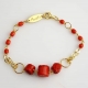 Bracciale corallo rosso sardo