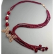 Sciarpetta agata ruby