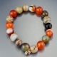 Bracciale agata tormalinata 10 mm