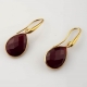 Orecchini agata ruby