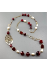 Chanel Agata ruby, perle coltivate
