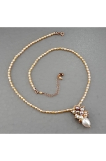 Collier perle coltivate multicolor