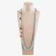 Collana scomponibile, acquamarina milk