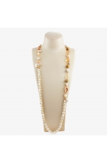 Collana scomponibile perle coltivate, diaspro brown, citrino