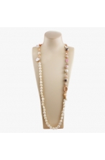 Collana scomponibile perle coltivate, Opale rosa