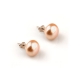 Orecchini perla 10 -10,5 mm rosa