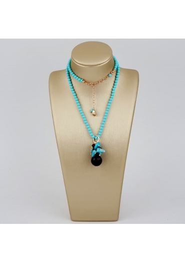 https://www.marako.it/3082-4811-thickbox/collier-pasta-turchese-4-fiori-turchese-arizona-agata-nera.jpg