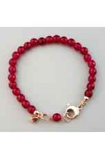 Bracciale Easy agata ruby 6 mm