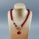 Collier Easy Agata Ruby 6 mm