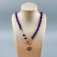 Collier Easy ametista  6 mm