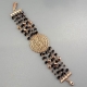 Bracciale agata nera
