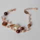Bracciale Perle brown