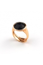 Anello Agata nera